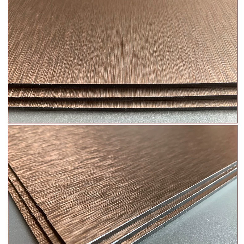 Декоративная панель для внутренней отделки из шлифованного алюминиевого пластика, красивая панель, консультация.