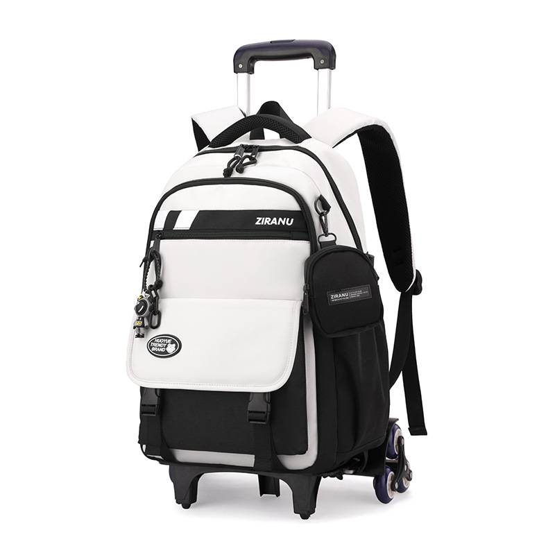 Pescado natural nuevo tipo de mochila de tirón de escuela secundaria simple de alta calidad en mochila de estudiantes de escuela secundaria mochila de gran capacidad