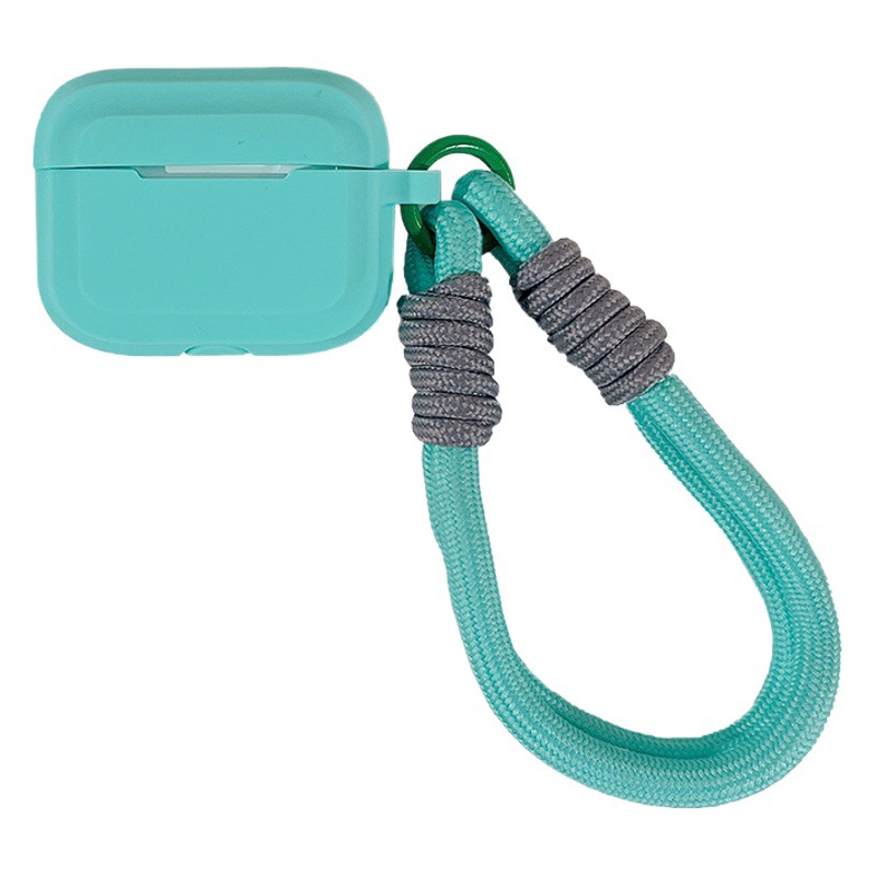Funda protectora para Airpods con cordón de colores Dopamine, funda de silicona para auriculares Apple 1/2/4, adecuada para Airpods Pro 3
