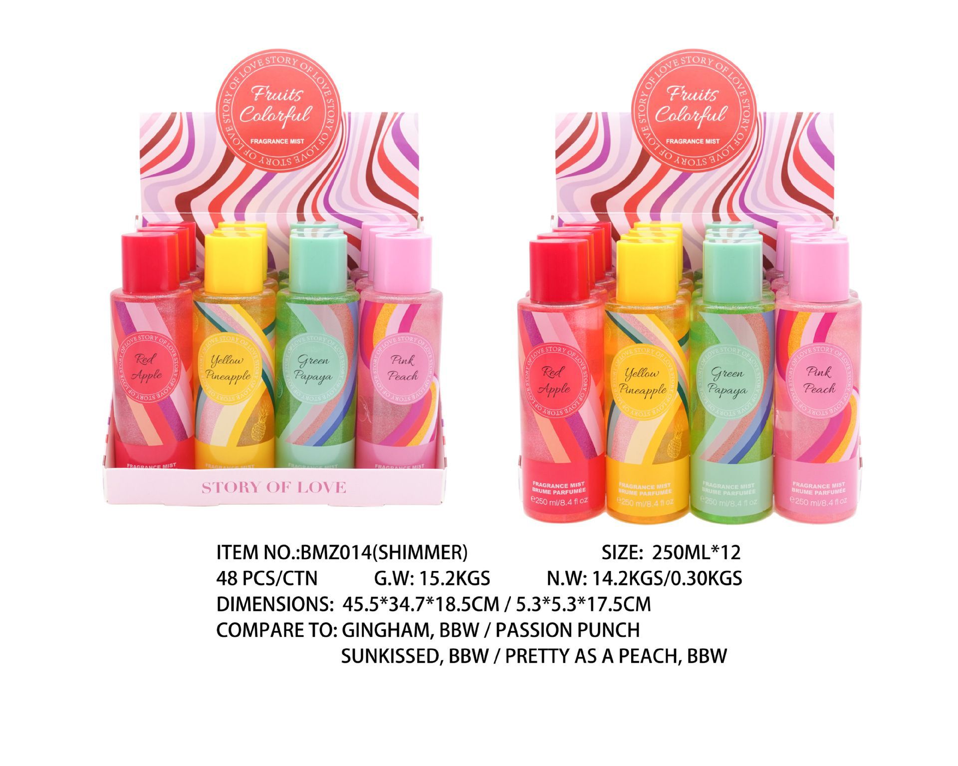 Perfume para mujeres 250ml spray corporal comercio exterior sudeste asiático sudamericano fragrancia para hombres estand paquete de muestra especial image 20