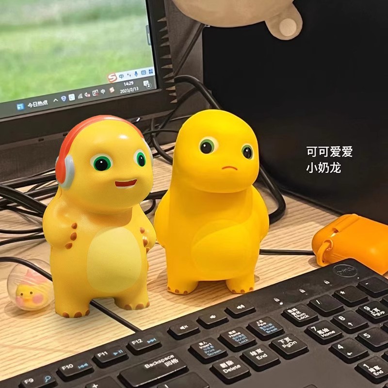 小奶龙不服气捏捏乐慢回弹玩具解压神器发泄网红萌宠可爱搞笑批发|undefined