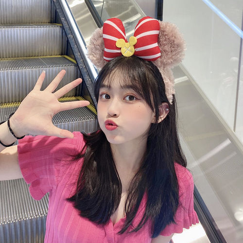 Three-dimensional bow plush headband cute bear hairpin female Korean internet celebrity forest sweet super fairy face wash headband