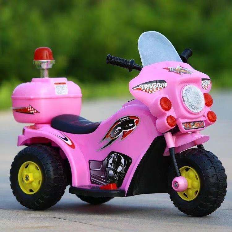Bebé, bebé, coche eléctrico para niños, motocicleta eléctrica de batería, triciclo eléctrico recargable, coche de juguete para niños que pueden sentarse