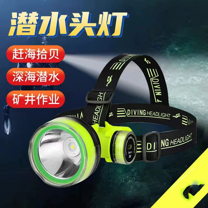 Трансграничный новый супер яркий открытый светодиодный водолазный фары для дайвинга