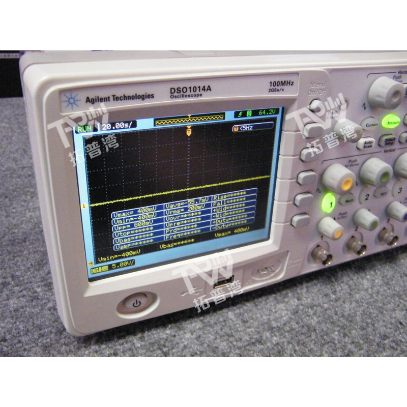 Agilent 安捷伦 DSO1014A 数字存储示波器 100 MHz 4 个 模拟通道