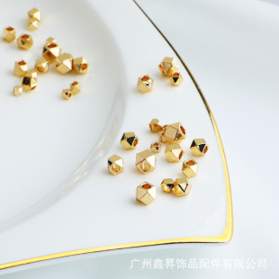 14K����ɫ�����н��� ��߅������ɢ����� diy�ֹ������Ʒ���