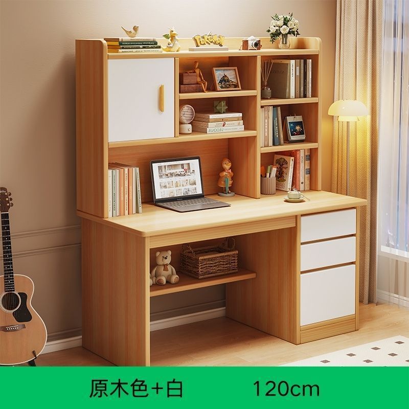 [캐비닛 도어가 있는 밀도 보드] 체리색 120cm