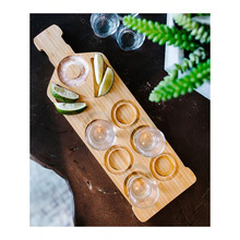 K 30998 Wooden cocktail serving tray ľ���Ҿ����̾Ƽ�