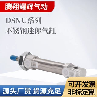 DSNU系列不锈钢迷你气缸DSNU10-25厂家批发迷你型小型短程气缸