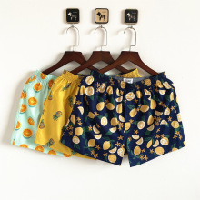 男士内裤80支平角裤中腰宽松纯棉透气青年四角裤头阿罗裤居家时尚