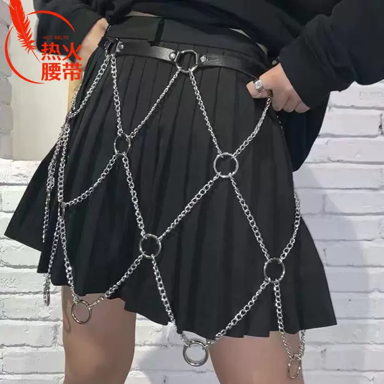 欧美创意韩式休闲个性街舞火辣性感束缚饰品腰链皮带腰带