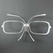 TR90可调节近视框滑雪眼镜近视适配器风镜近视框架可配近视镜片