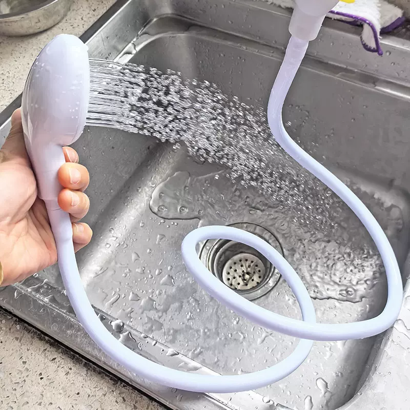 简易快接水龙头花洒 儿童洗头沐浴洗澡花洒淋浴喷头猫狗宠物花洒