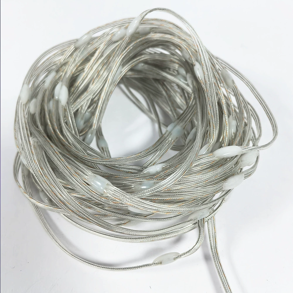 12V цветная кожаная нить световой гирлянды ёлочные декоративные огни кросс-границы разноцветный RGB Bluetooth APP атмосфера свет декоративный свет