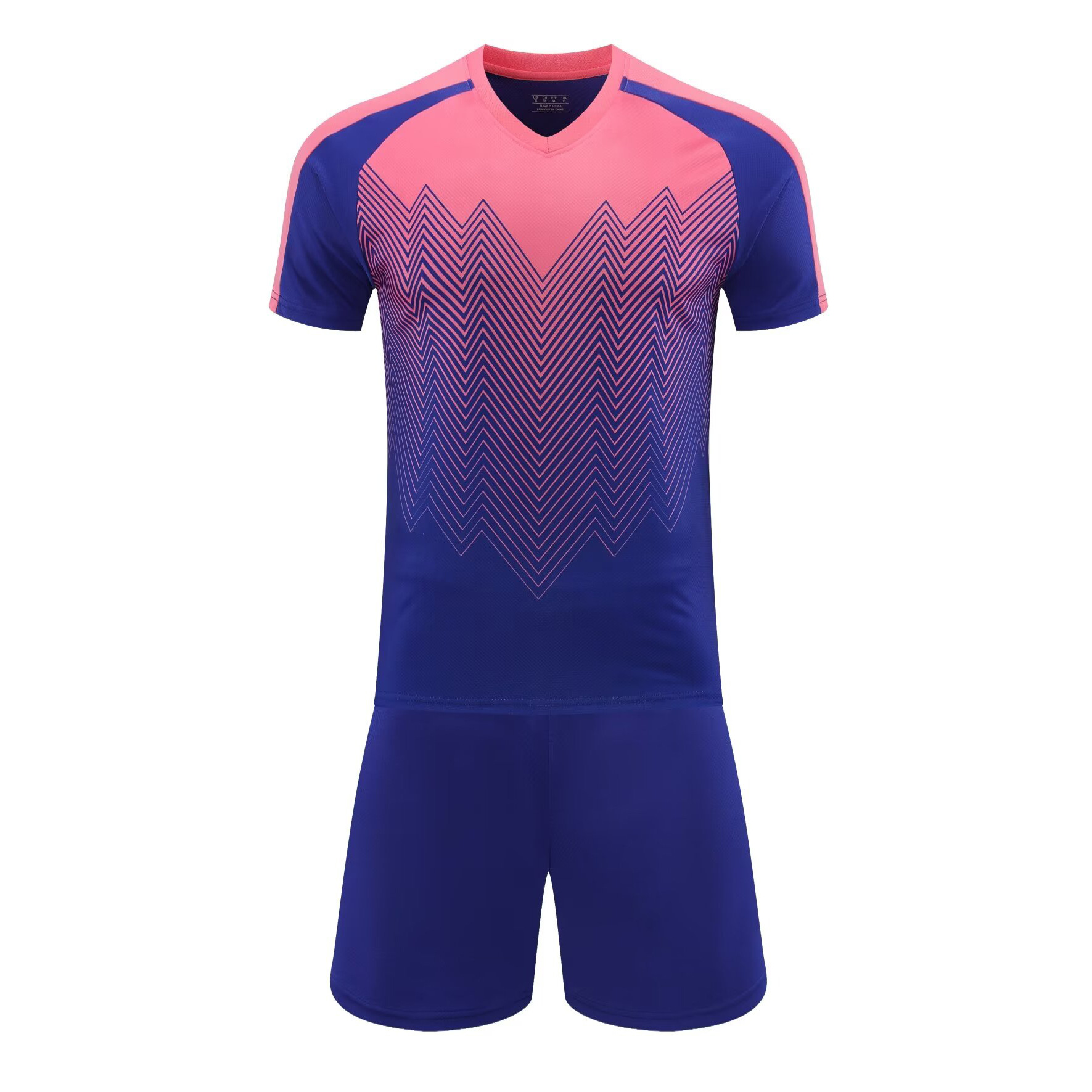 Παιδική φανέλα ποδοσφαίρου ενηλίκων με κοντομάνικο σετ, στολή προπόνησης αθλητικών αγώνων δημοτικού σχολείου μπορεί να εκτυπωθεί_voghion.com