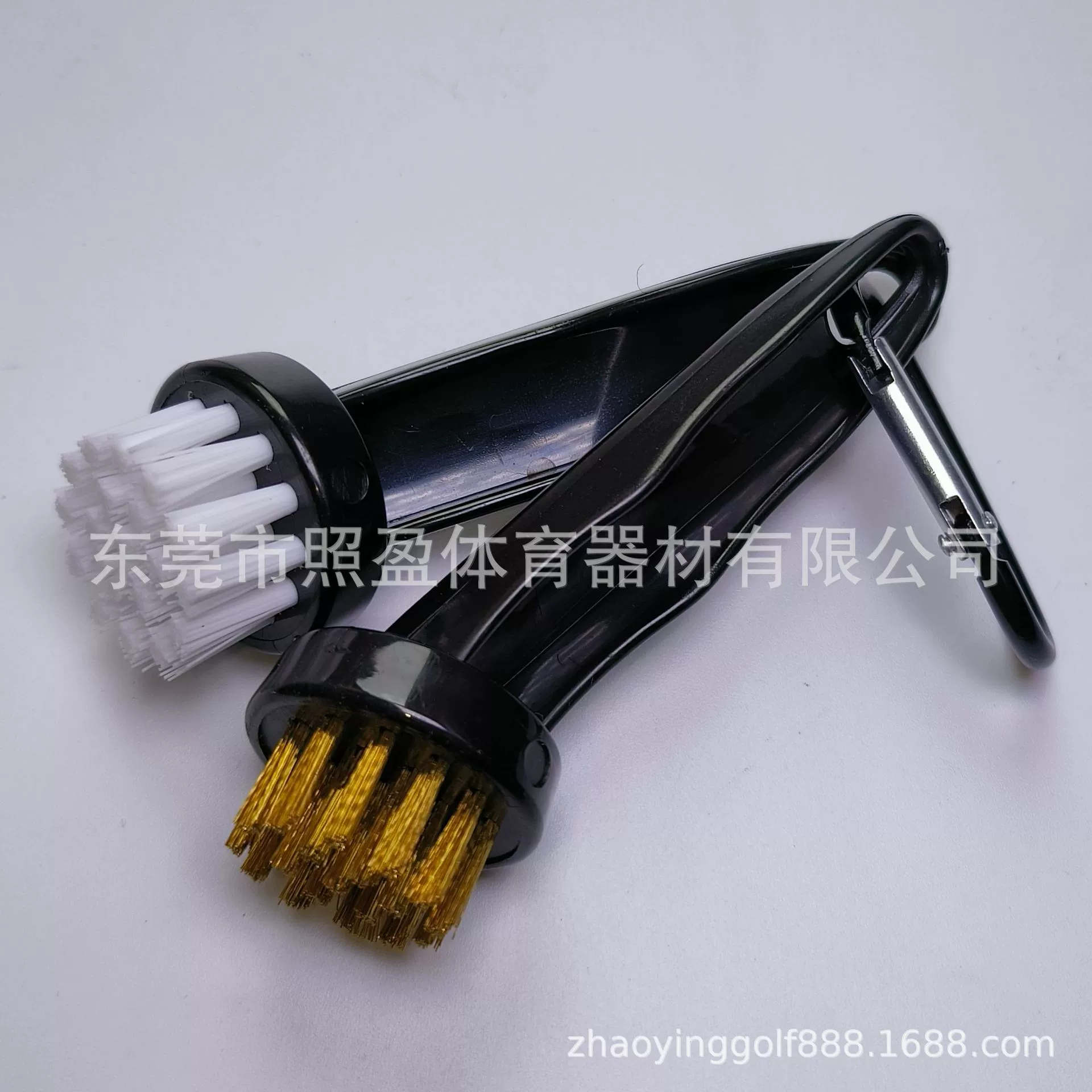Производители поставляют Гольф круглая головка щетка гольф-клуб щетка для очистки мяч щетка
