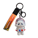 百茂 Оригинальный космонавт, мультяшный брелок, аксессуар на рюкзак с подсветкой для ключей