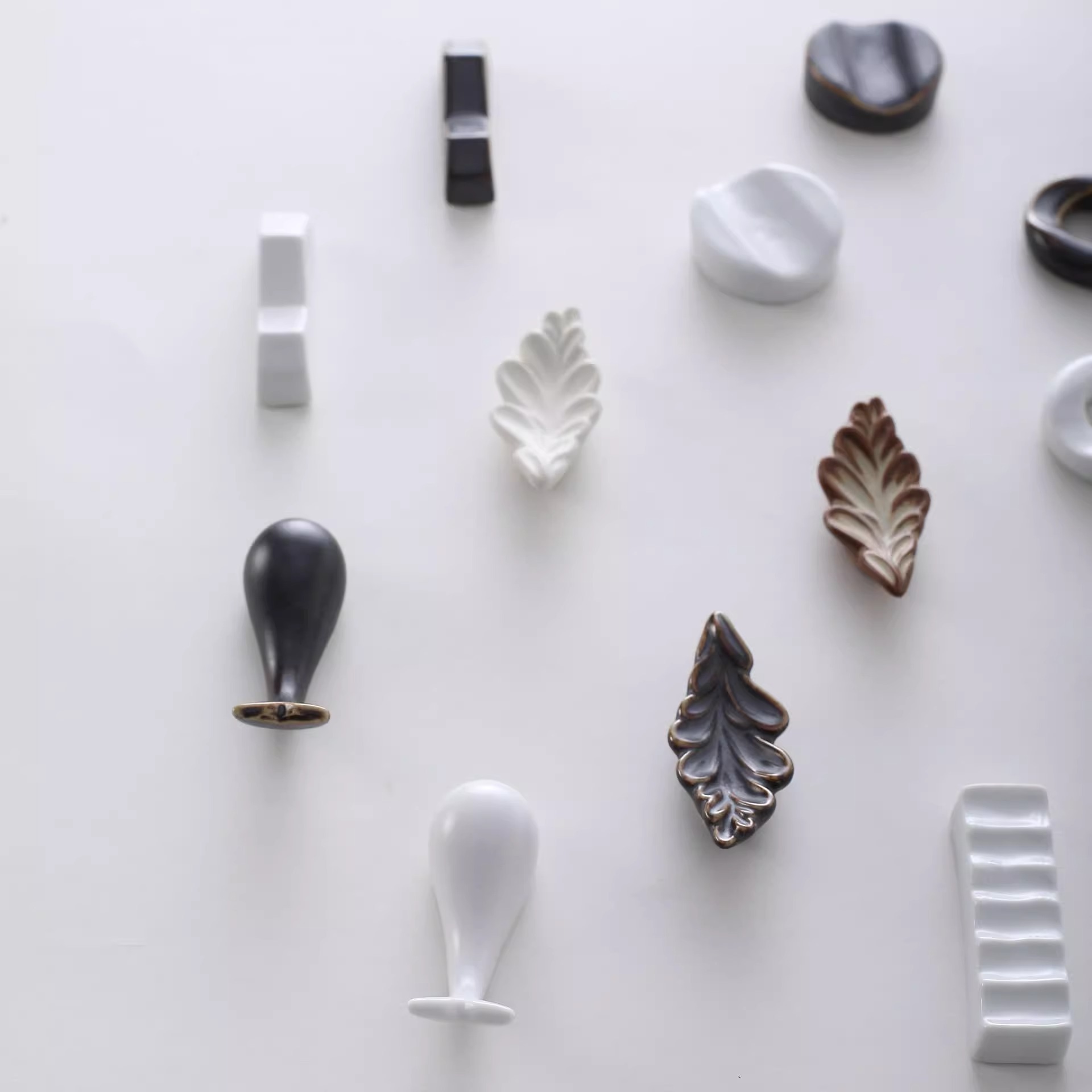 Impresión de cerámica palillos de mesa de cocina combinación de palillos almohada creativa japonesa palillos soporte de hotel restaurante hotel doméstico