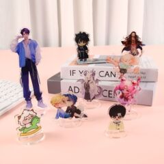 透明アニメ二次元本物のヒューマノイドアクリルスタンドカスタマイズ印刷可能なロゴ卒業シーズンのお土産
