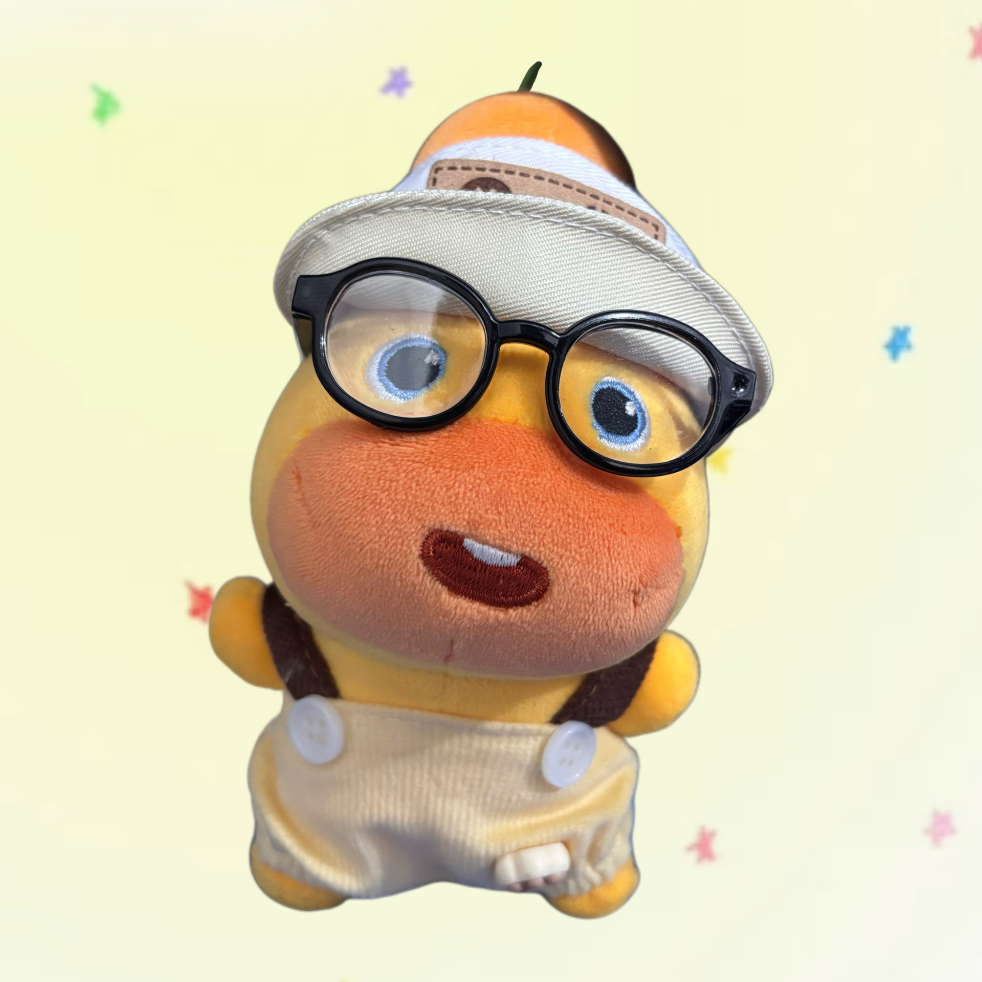 Cat Paw Three-Piece Set Capybara Lulu 10cm Doll Clothes Cotton Doll Universal Wear Self-Deprecating Bear 10cm Doll Clothes Plush Outfit