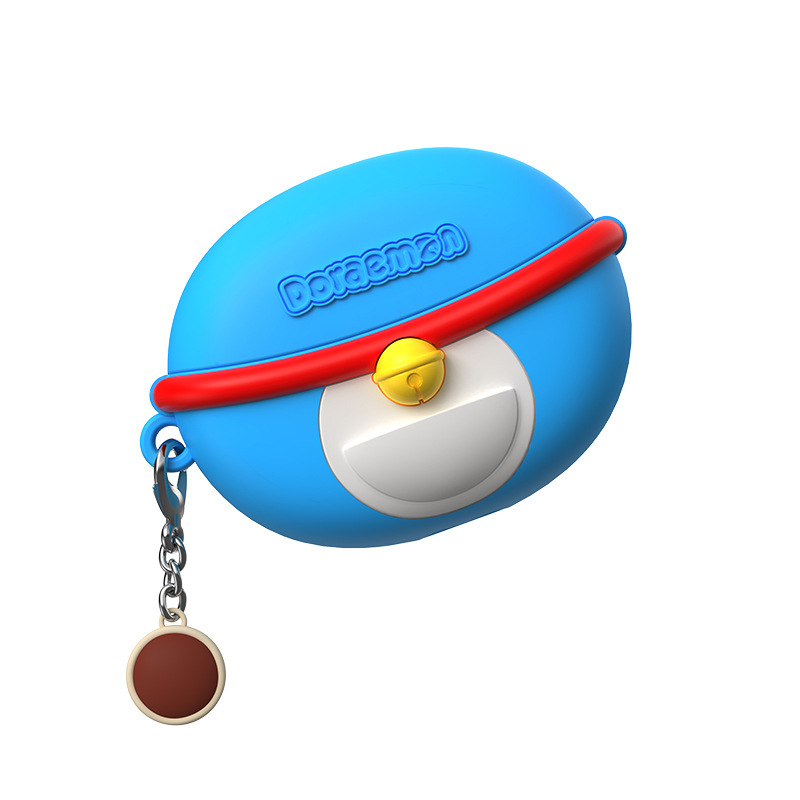 ドラえもんはAirpodsPro/pro2/Pro3/Airpods 3/4シリコンイヤホンケースに適しています。|undefined