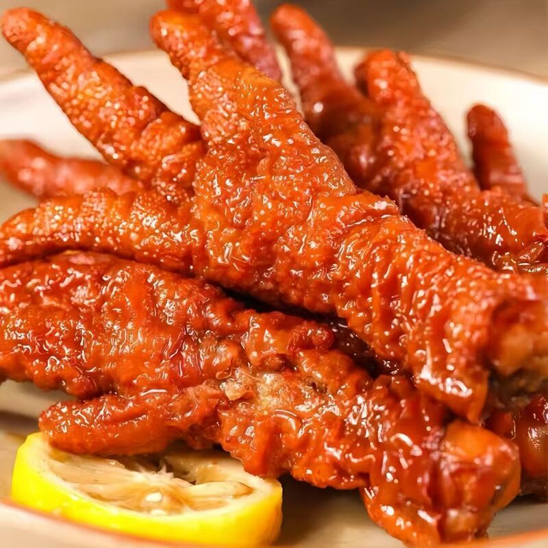 虎皮凤爪香辣鸡爪吃的零食便宜量大卤味熟食休闲解馋食品零食批发|undefined