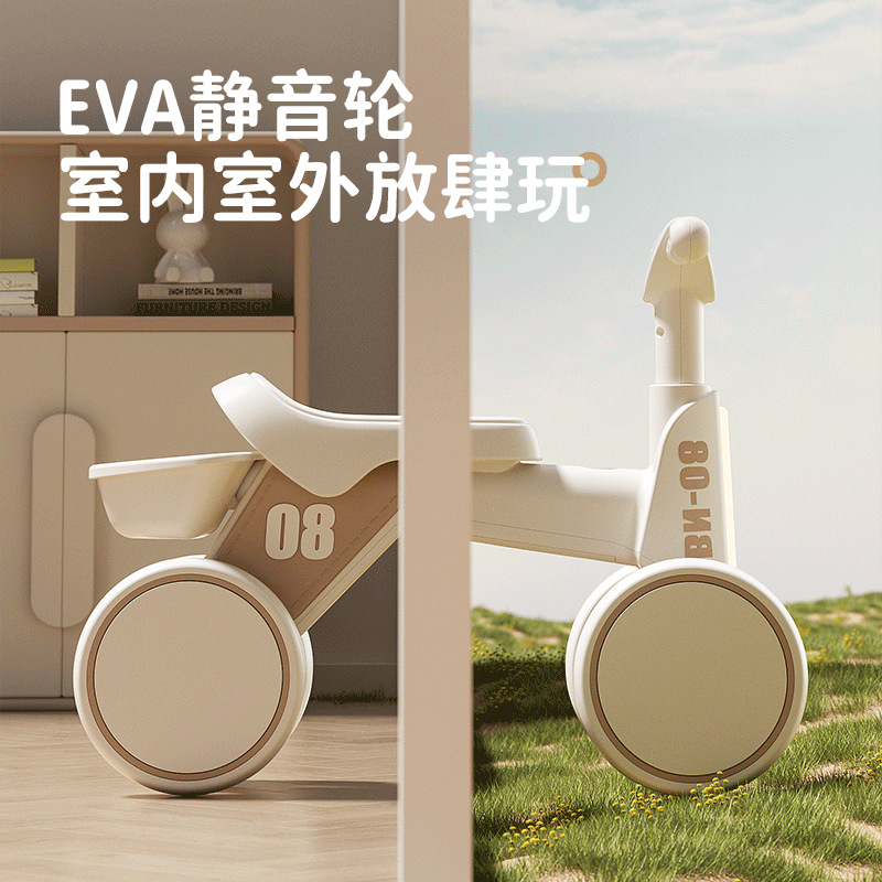 厳選児童バランス車1、3歳乳幼児の赤ちゃんの歩行車は子供の四輪滑走車に足を踏み入れていない