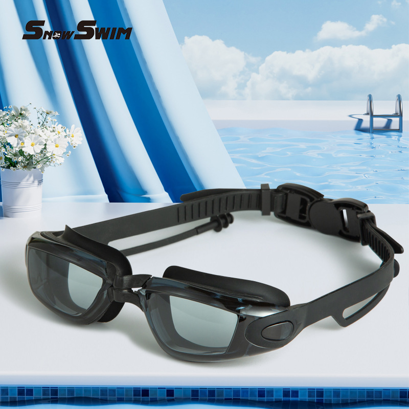 투명한 검은 색 일반 (박스)