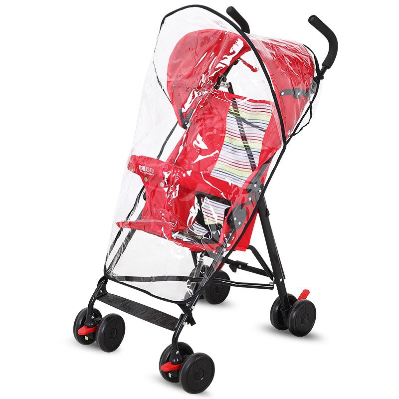 Cochecito de bebé Cubierta de lluvia universal Cubierta de viento Cochecito de bebé Cupón de lluvia