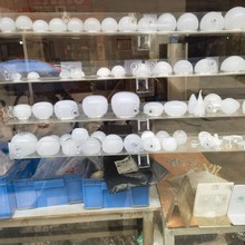 现货直发 LED灯罩半球形球泡灯外壳 套件家居灯具餐厅镜前灯球泡