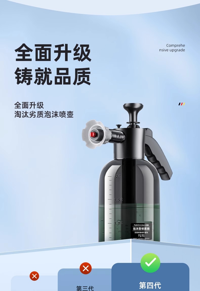 Car Wash Foam Sprayer Car Wash Liquid Special Tool PA High Pressure
