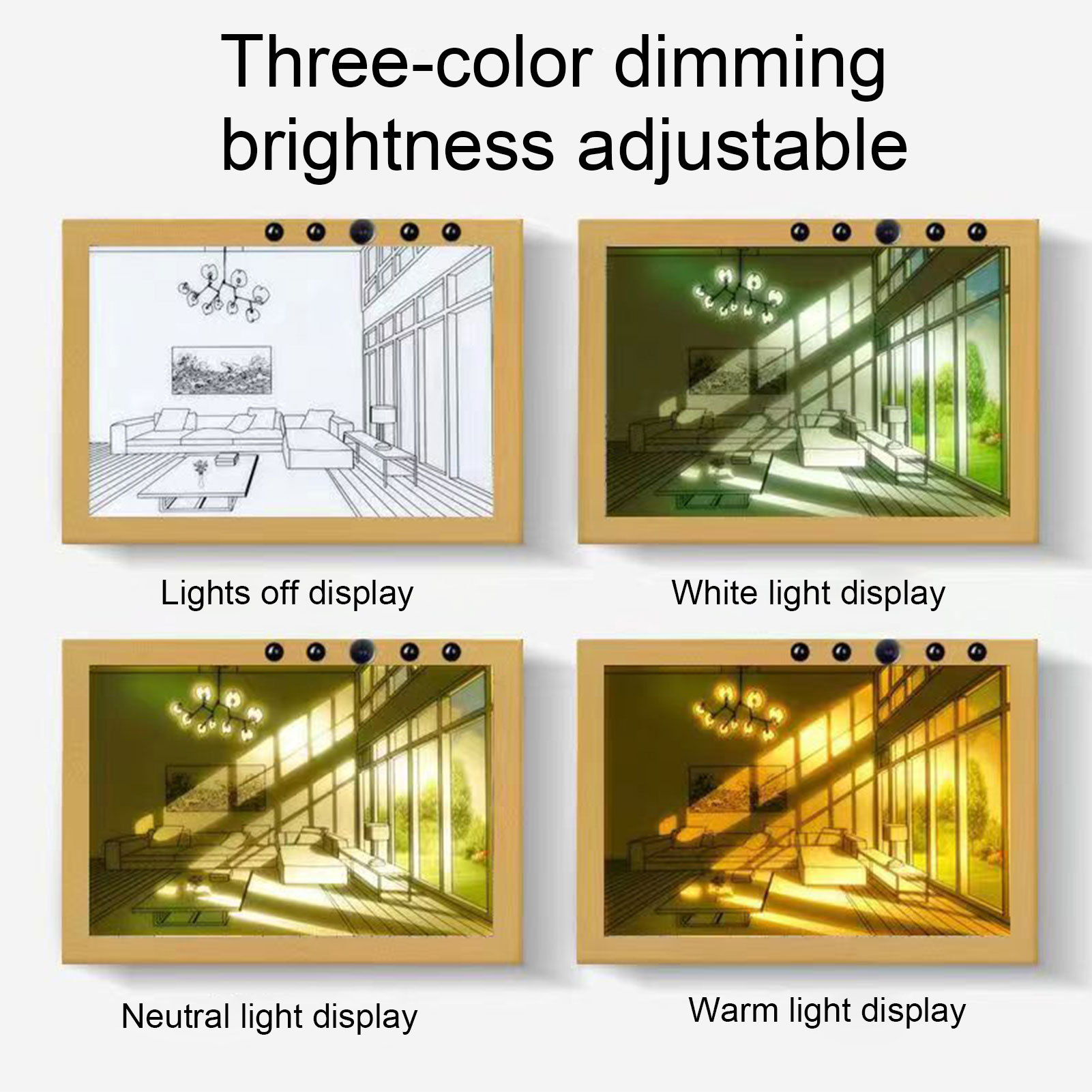 1080p 高清监控摄像头 相框摆件 家居摆件