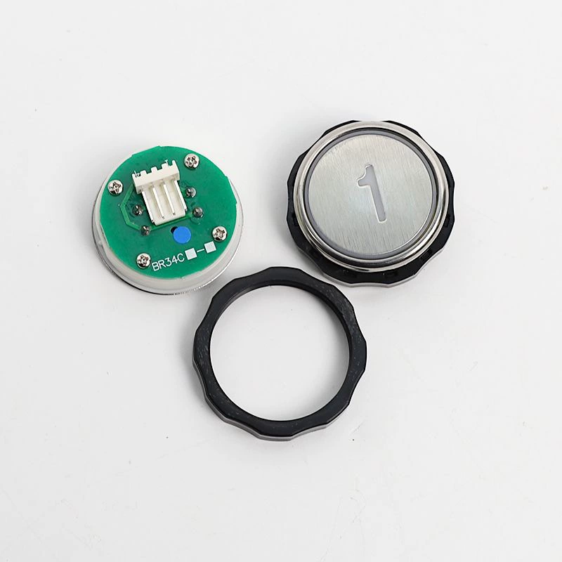 Кнопка лифта BR34C XHB-R34C-A02 круглая кнопка для XIzi Otis