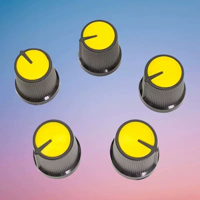 浙江厂家生产塑胶旋钮电位器旋钮帽吉他音量旋钮开关把手