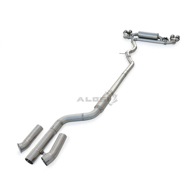 Exhaust pipe with Valves for