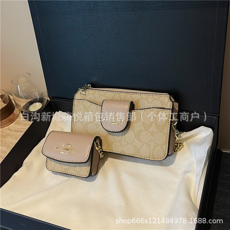 C家coa钱包中长款女款斜挎包时尚跨境单肩包迷你mini零钱夹口红包|undefined