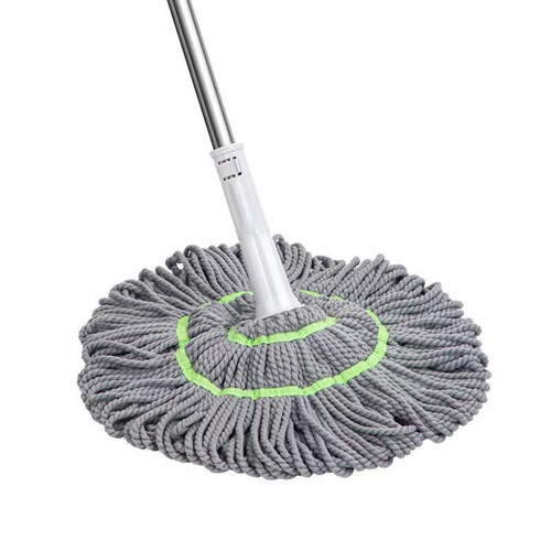Self-wringing water-saving washless rotating mop for tile and wooden floors, fiber line rag home-use lazy towel Picasso