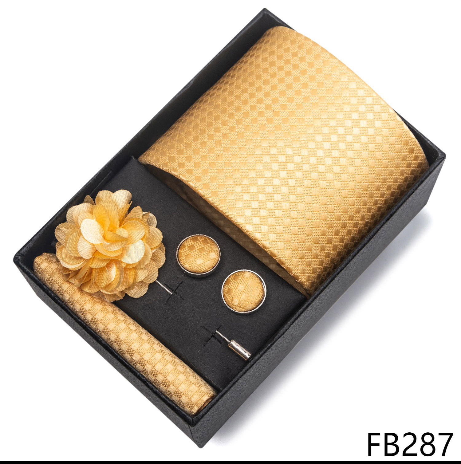 135g Weight Square Scarf, Cufflinks, Tie Classification Polyester Yarn Material Geometric, Stripe, Cashew Nuts Pattern All Seasons Season Men's Gender Commute Style Commute Geometric Stripe Cashew Nuts Polyester Yarn Men's Square Scarf Cufflinks Tie 48