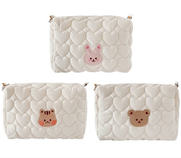 Ins Korea Baby Stroller Organizer Multi-functional Teddy Bear Mommy Bag Baby Stroller Accessory Storage Bag