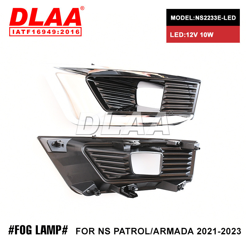 Aplicable a NISSAN PATROL / ARMADA2021 - 2023 conjunto de lámpara de niebla importada pickup diurno conducción luz de barra delantera