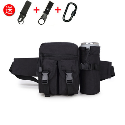 Tamaño medio - negro (gran botón D + botón de botella de agua + botón de pico de águila)