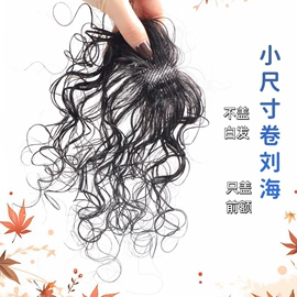 假发片;假发刘海;假发短卷发