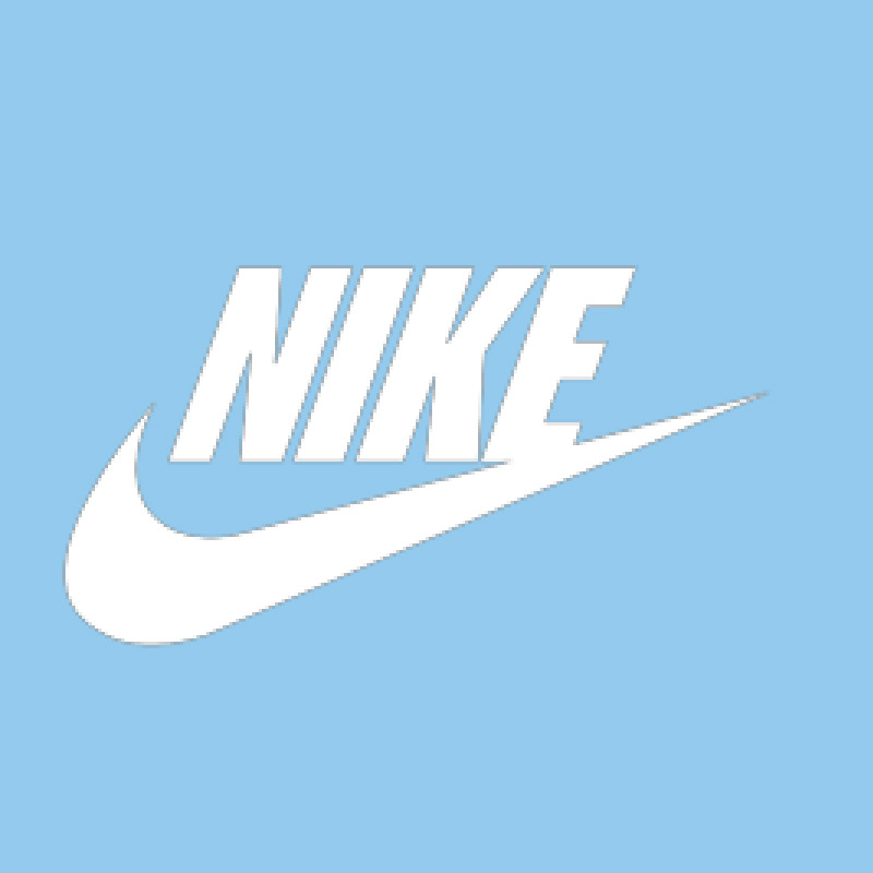 耐克大logo蓝色+挂绳 