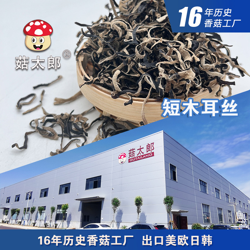 毛木耳丝白背木耳丝可出口日本短木耳丝散装螺蛳粉食材