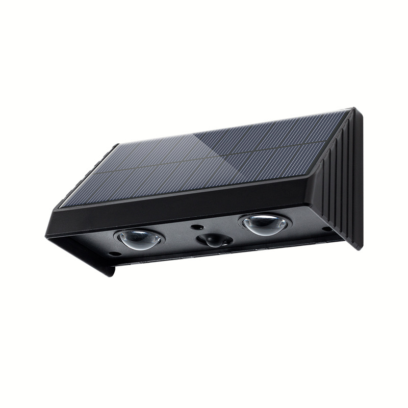 Lámparas solares transfronterizas, luces de jardín al aire libre, luces de pared impermeables para el hogar, luces de pared solares para exteriores