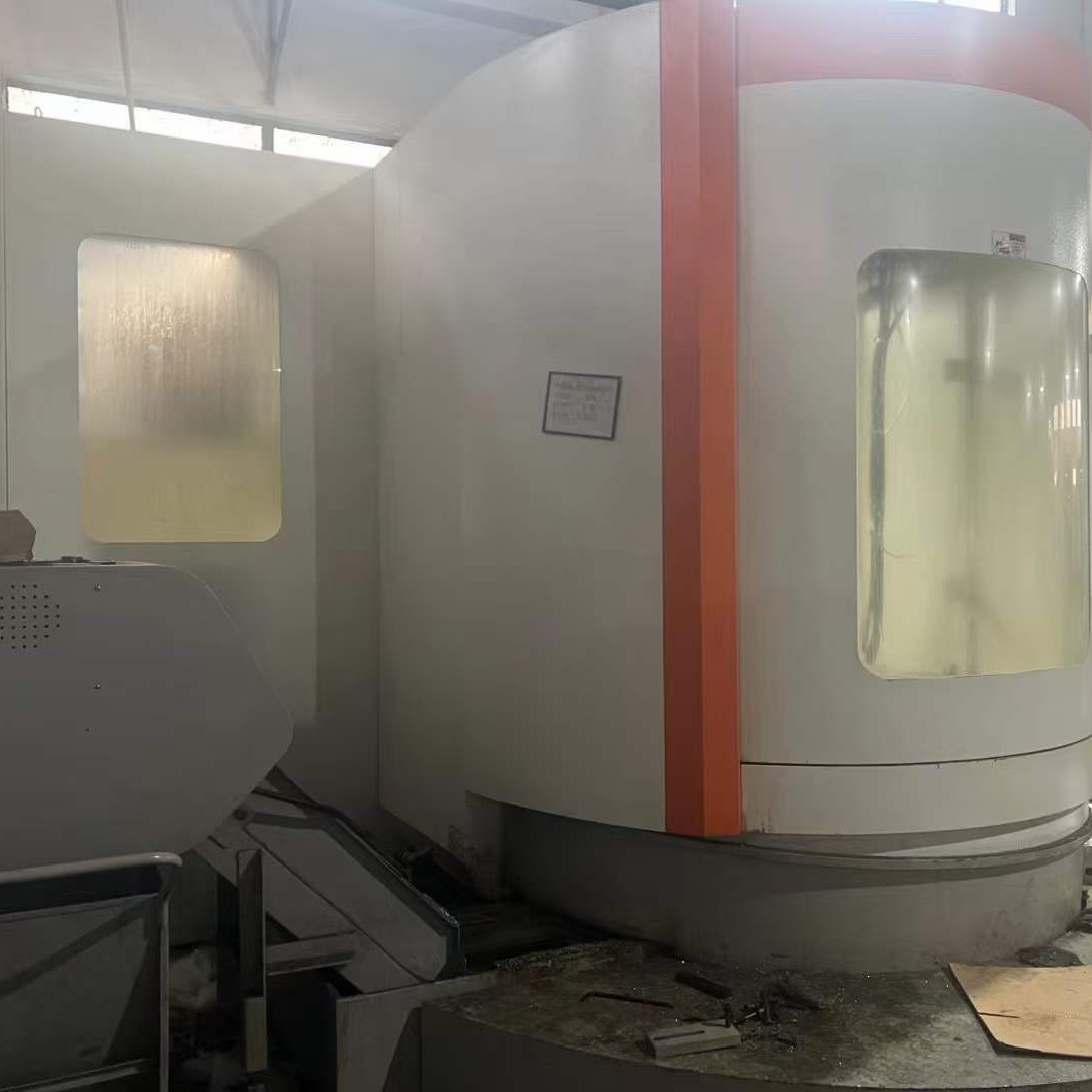 处理二手厚道HD-HT630卧式加工中心主轴转速6000