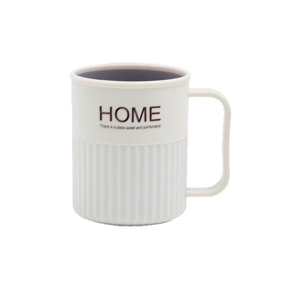 Creative Two-tone Mouthwash Cup With Handle For Bathroom Home Use_voghion.com