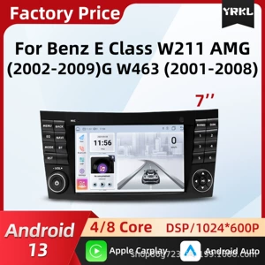 Mercedes-Benz W211 üçün 7inch avtomobil multimedia Carplay universal naviqasiya sistemi