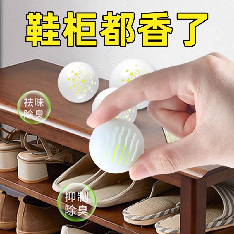 Bolas Desodorantes para Calzado y Zapatero Aromatizantes y Neutralizadoras de Olor