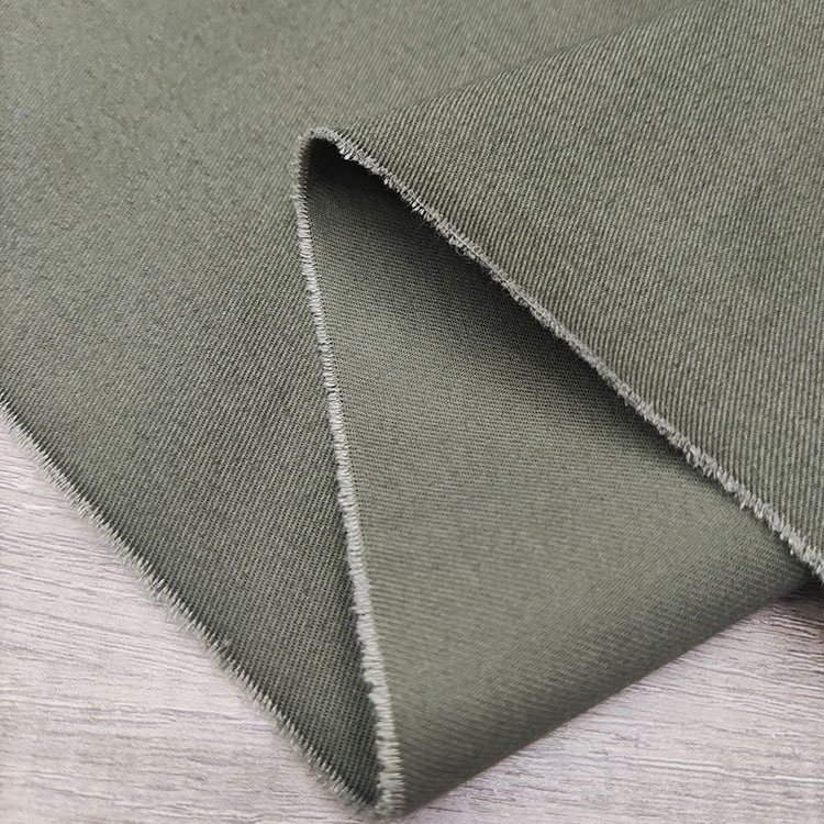 Fabricantes y proveedores al por mayor de alta elasticidad algodón blando pantalones de tela de spandex